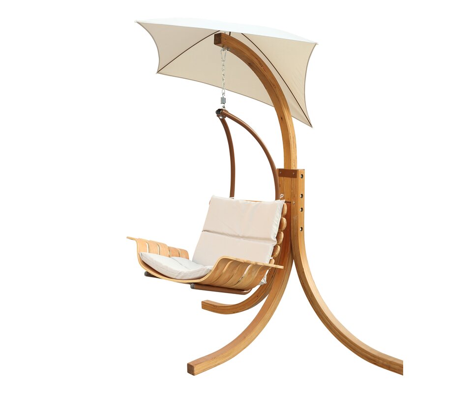 Leisure Season Swing Chair with Stand & Reviews Wayfair